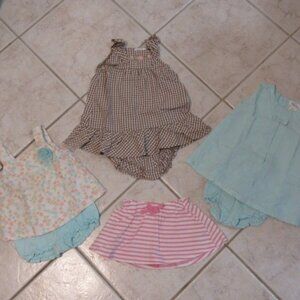 Infant Girl Outfit Lot 9 mo first moments